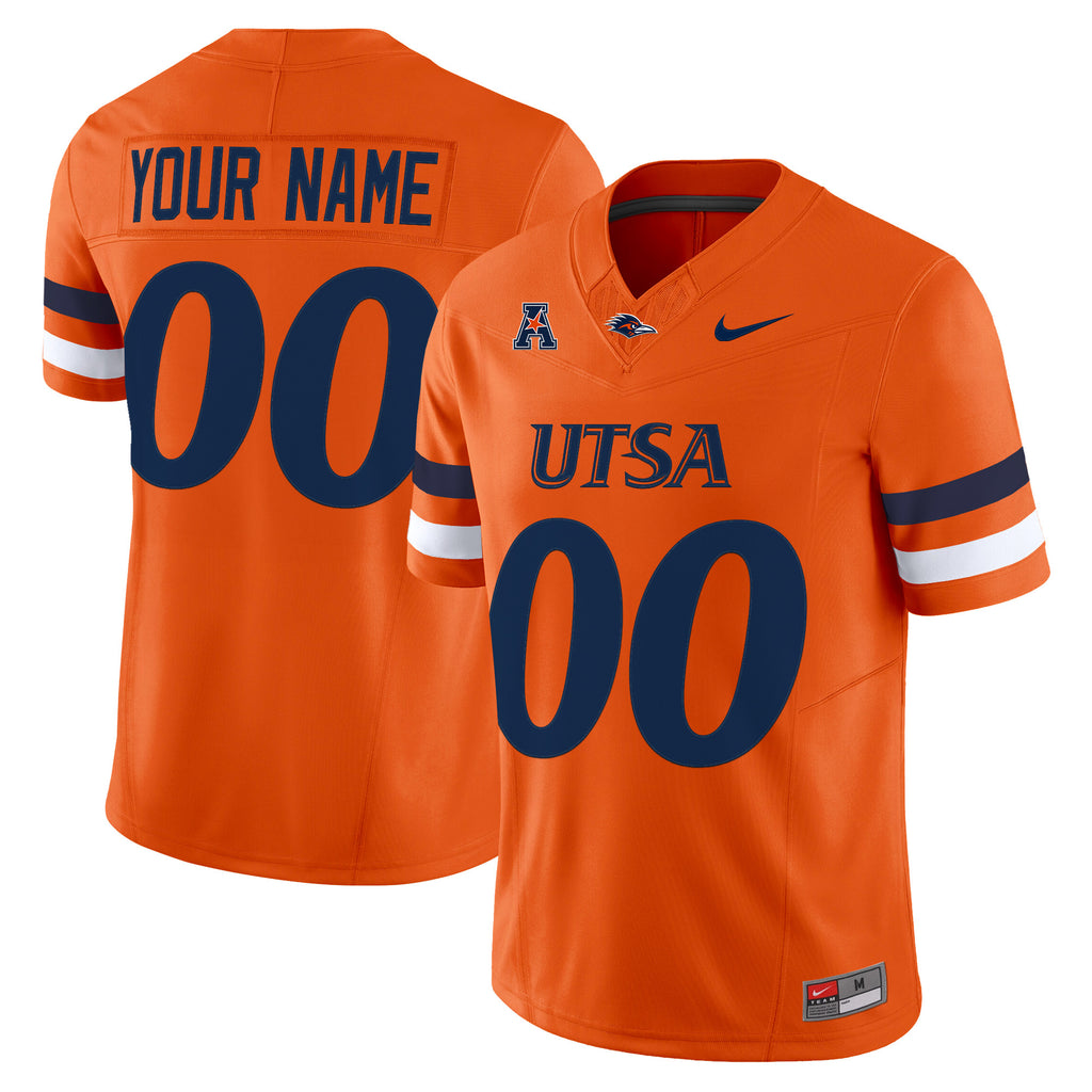 UTSA Roadrunners 2025 Vapor Limited Custom Jersey - All Stitched