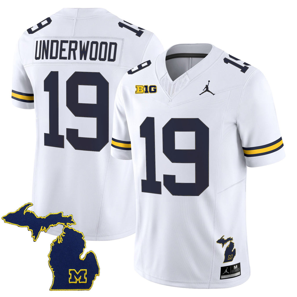 Men's Michigan Wolverines 2025 Vapor Limited Jersey V2 - All Stitched