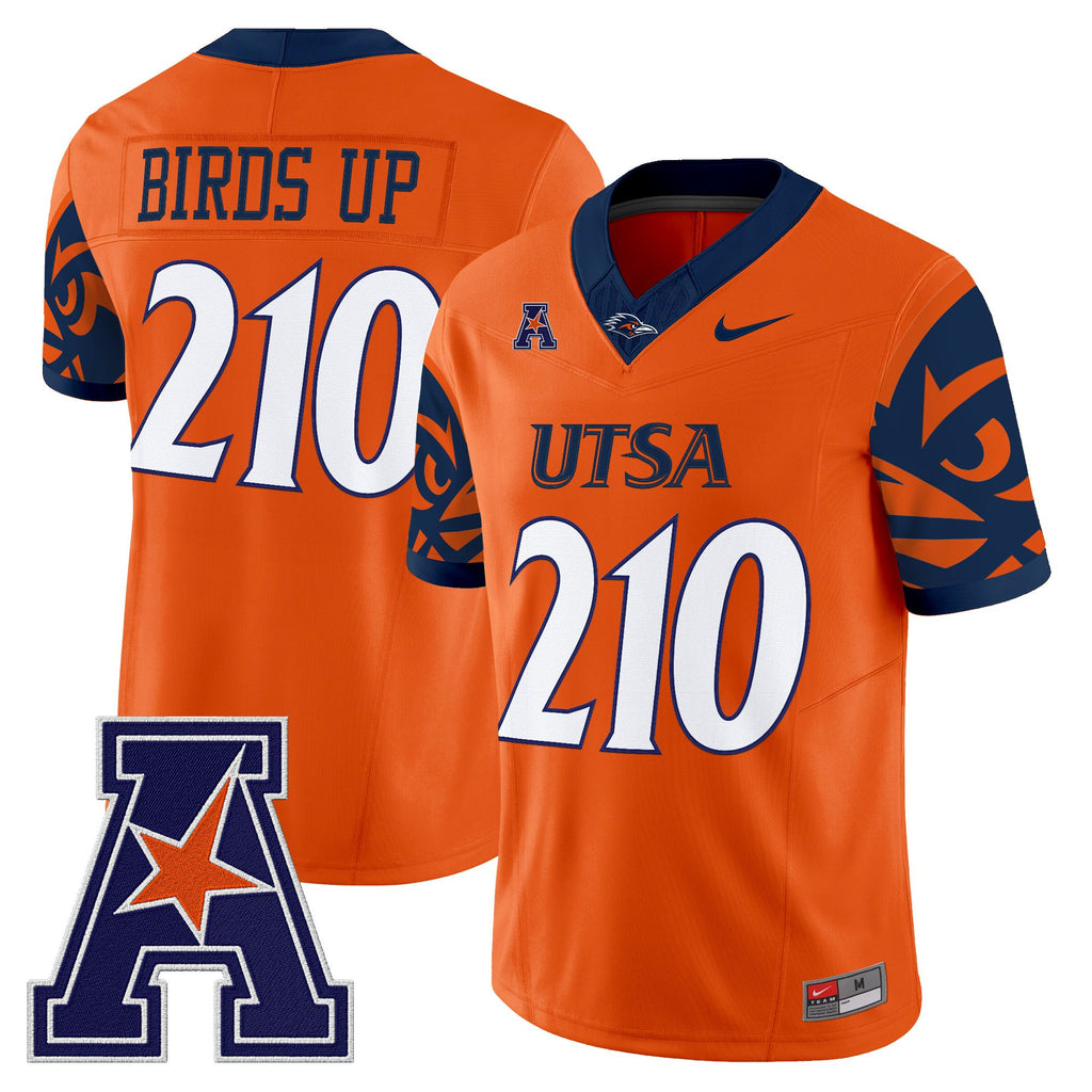 Men's UTSA Roadrunners 2025 Vapor Limited Jersey V2 - All Stitched