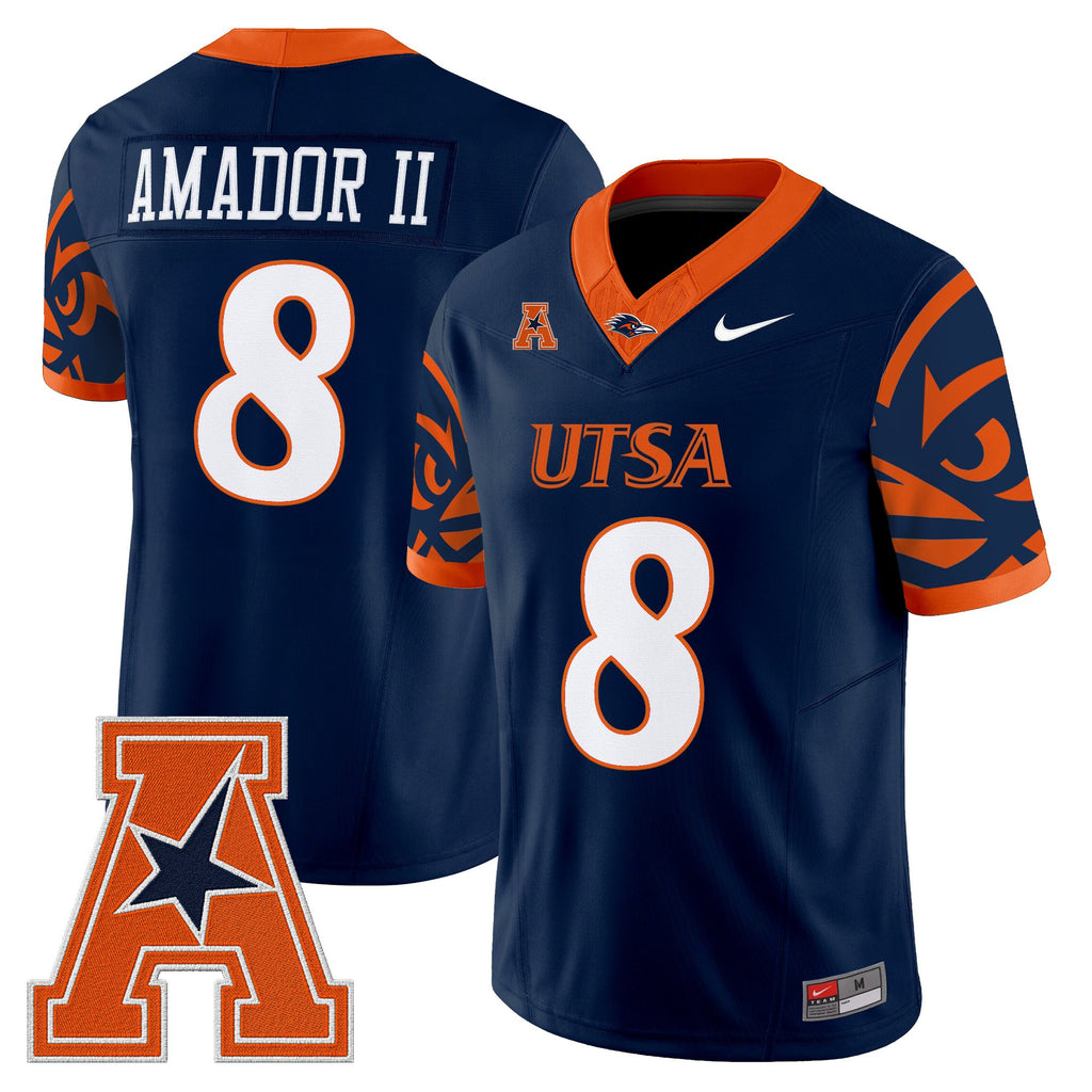 Men's UTSA Roadrunners 2025 Vapor Limited Jersey V2 - All Stitched