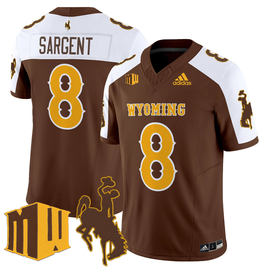 Men's Wyoming Cowboys 2025 Vapor Limited Jersey - All Stitched