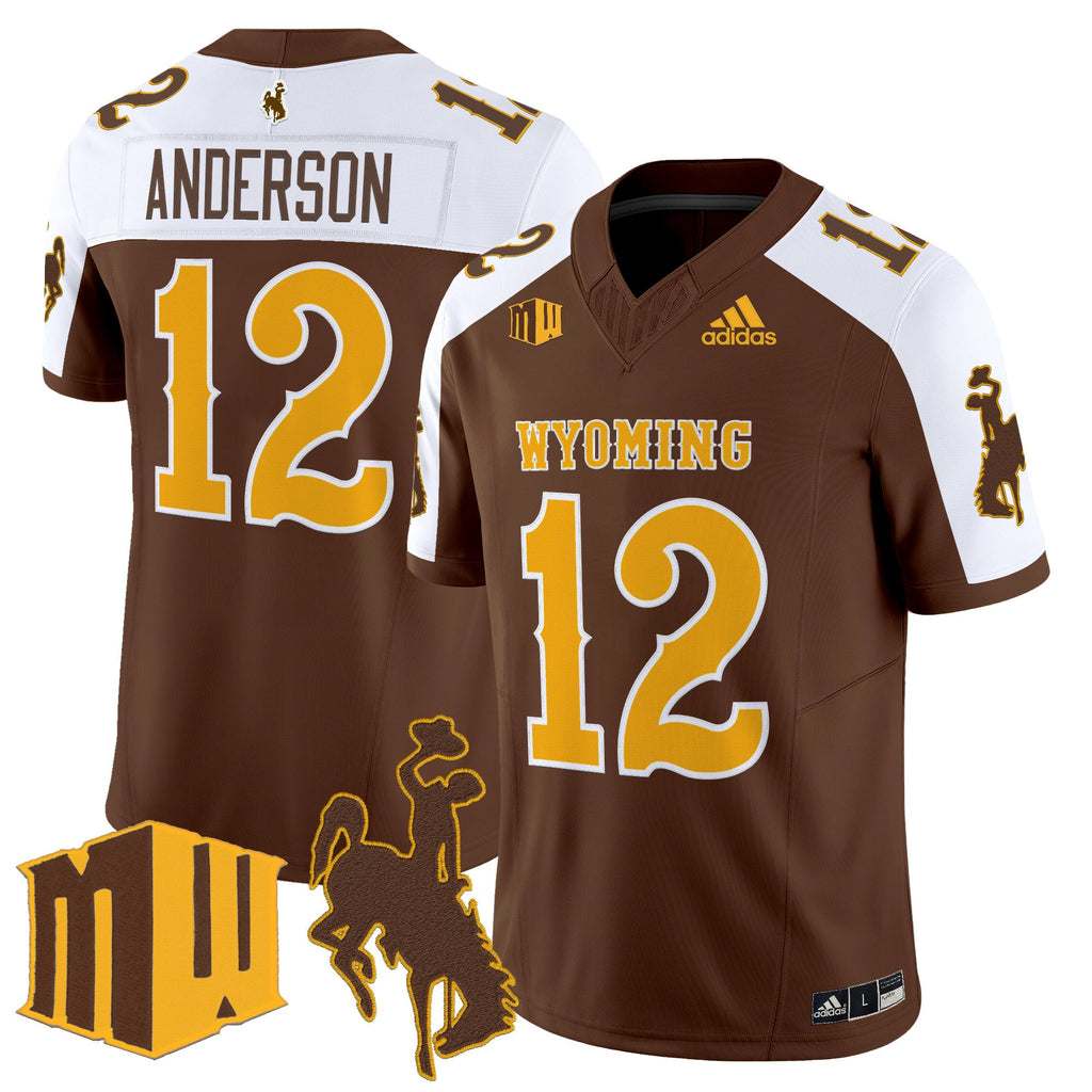 Men's Wyoming Cowboys 2025 Vapor Limited Jersey - All Stitched