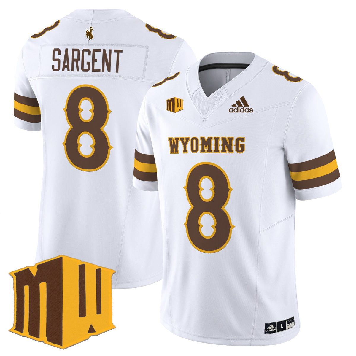 Men's Wyoming Cowboys 2025 Vapor Limited Jersey - All Stitched