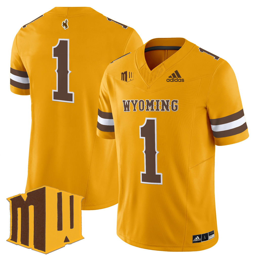 Men's Wyoming Cowboys 2025 Vapor Limited Jersey - All Stitched
