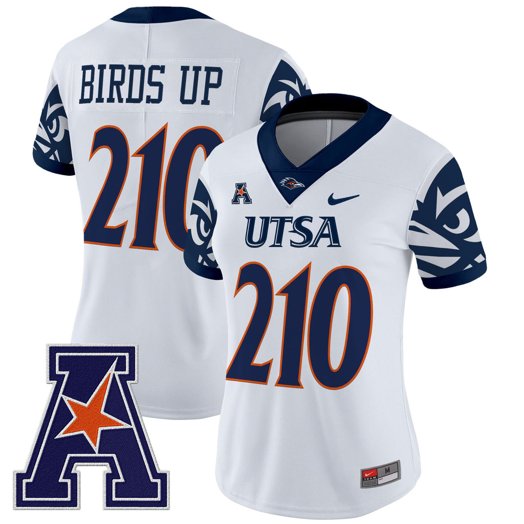 Women's UTSA Roadrunners 2025 Vapor Limited Jersey V2 - All Stitched