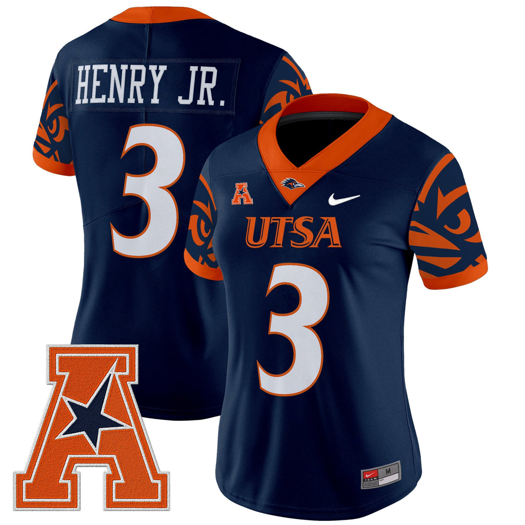 Women's UTSA Roadrunners 2025 Vapor Limited Jersey V2 - All Stitched