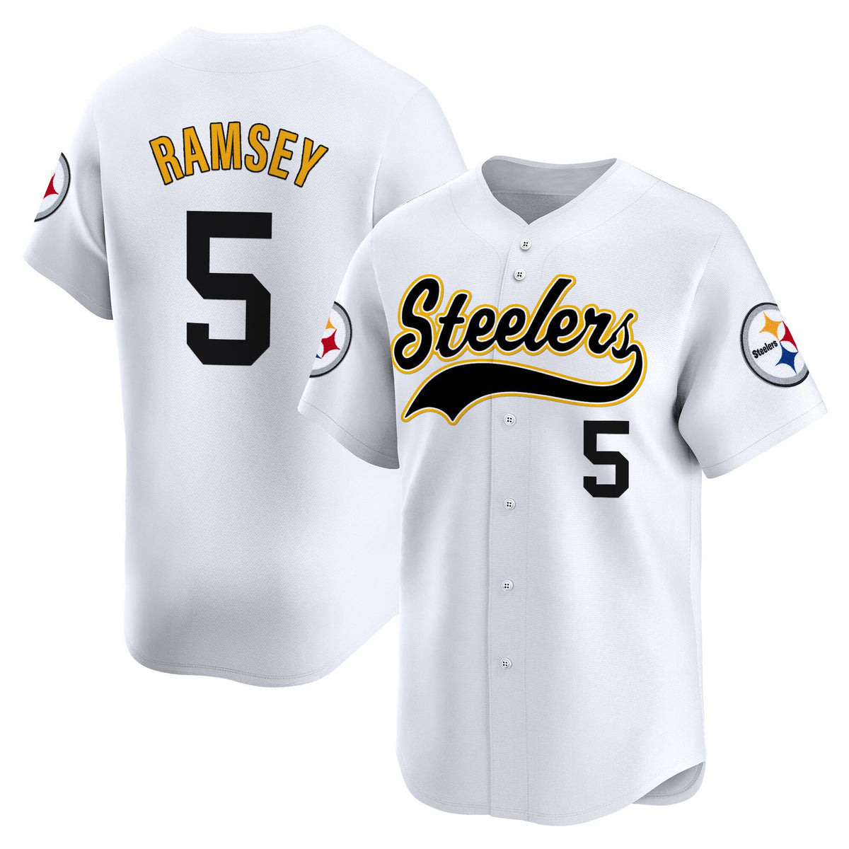 Men's Pittsburgh Steelers 2025 Vapor Baseball Jersey - All Stitched