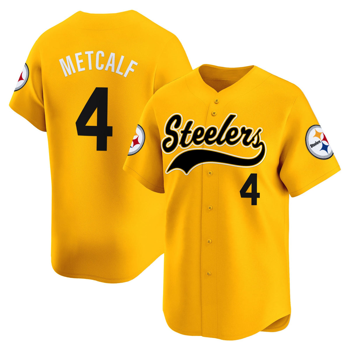 Men's Pittsburgh Steelers 2025 Vapor Baseball Jersey - All Stitched