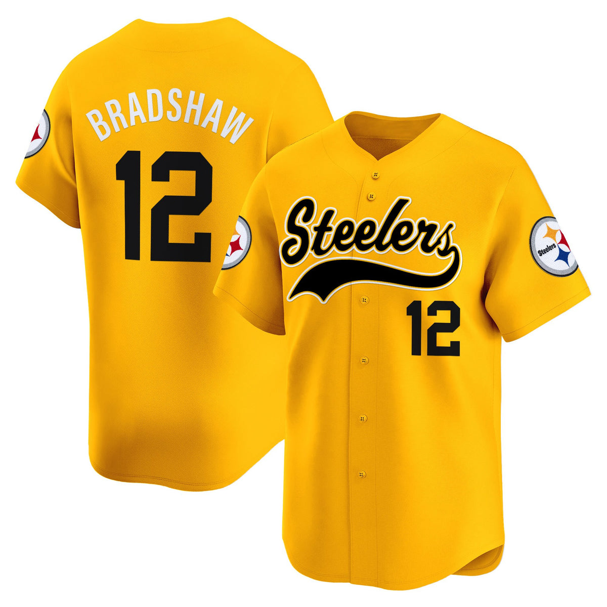 Men's Pittsburgh Steelers 2025 Vapor Baseball Jersey - All Stitched
