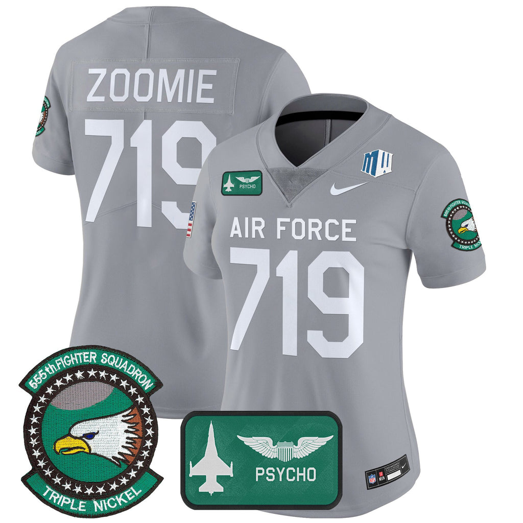 Women's Air Force Falcons 2025 'Air Power Legacy Series' Vapor Limited Jersey - All Stitched