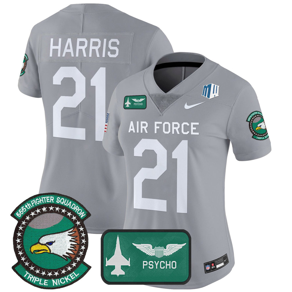 Women's Air Force Falcons 2025 'Air Power Legacy Series' Vapor Limited Jersey - All Stitched