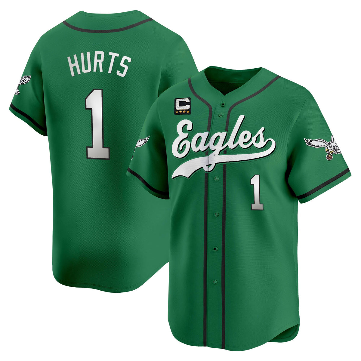 Men's Philadelphia Eagles 2025 Vapor Baseball Jersey - All Stitched