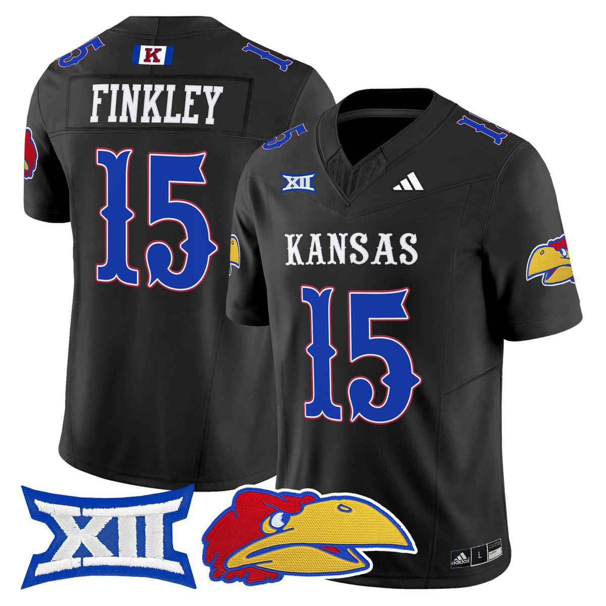 Men's Kansas Jayhawks 2025 Vapor Limited Jersey - All Stitched
