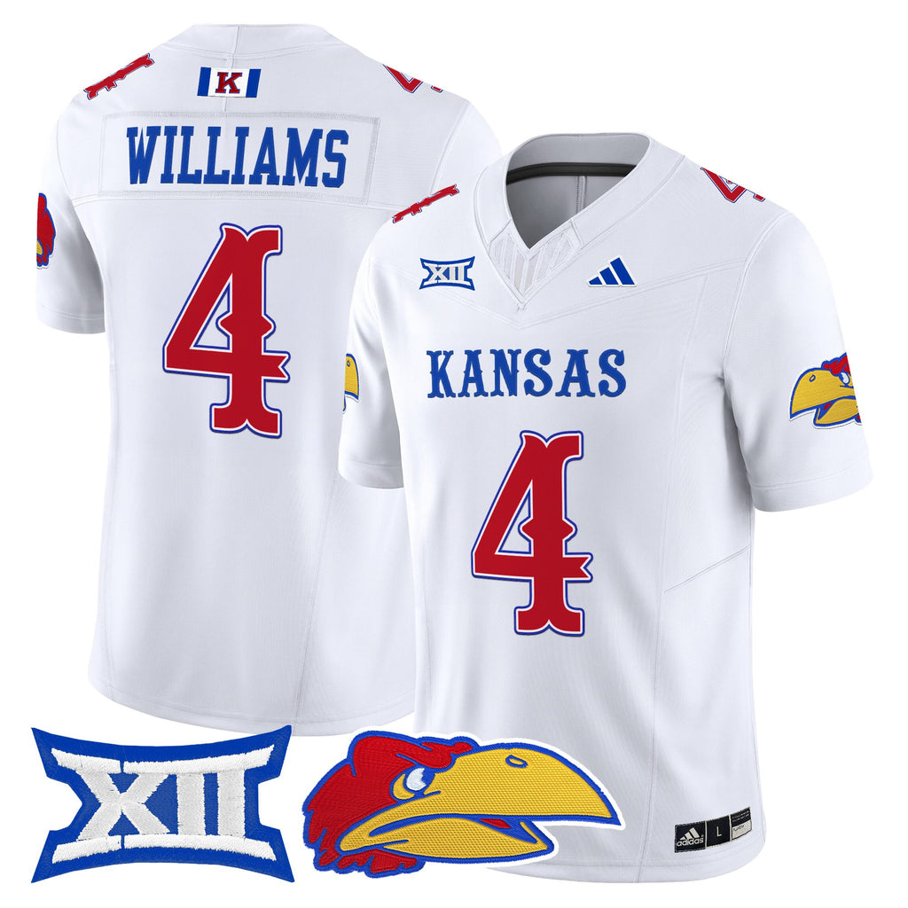 Men's Kansas Jayhawks 2025 Vapor Limited Jersey - All Stitched