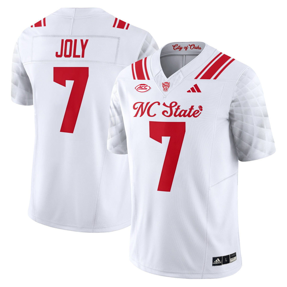 Men's NC State Wolfpack 'City of Oaks' Vapor Limited Jersey - All Stitched
