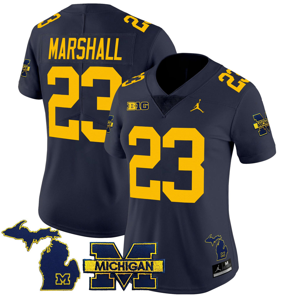 Women's Michigan Wolverines 2025 Vapor Limited Jersey - All Stitched