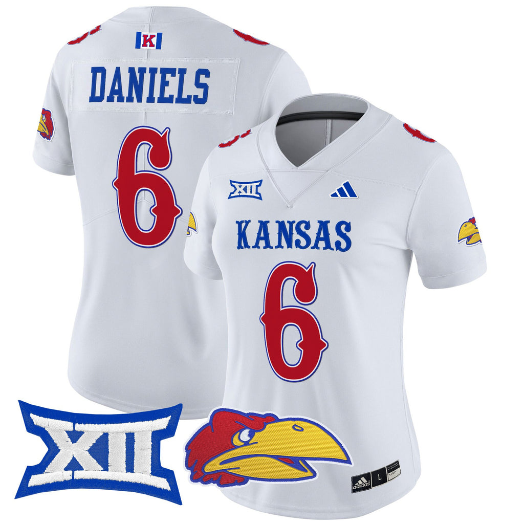 Women's Kansas Jayhawks 2025 Vapor Limited Jersey - All Stitched