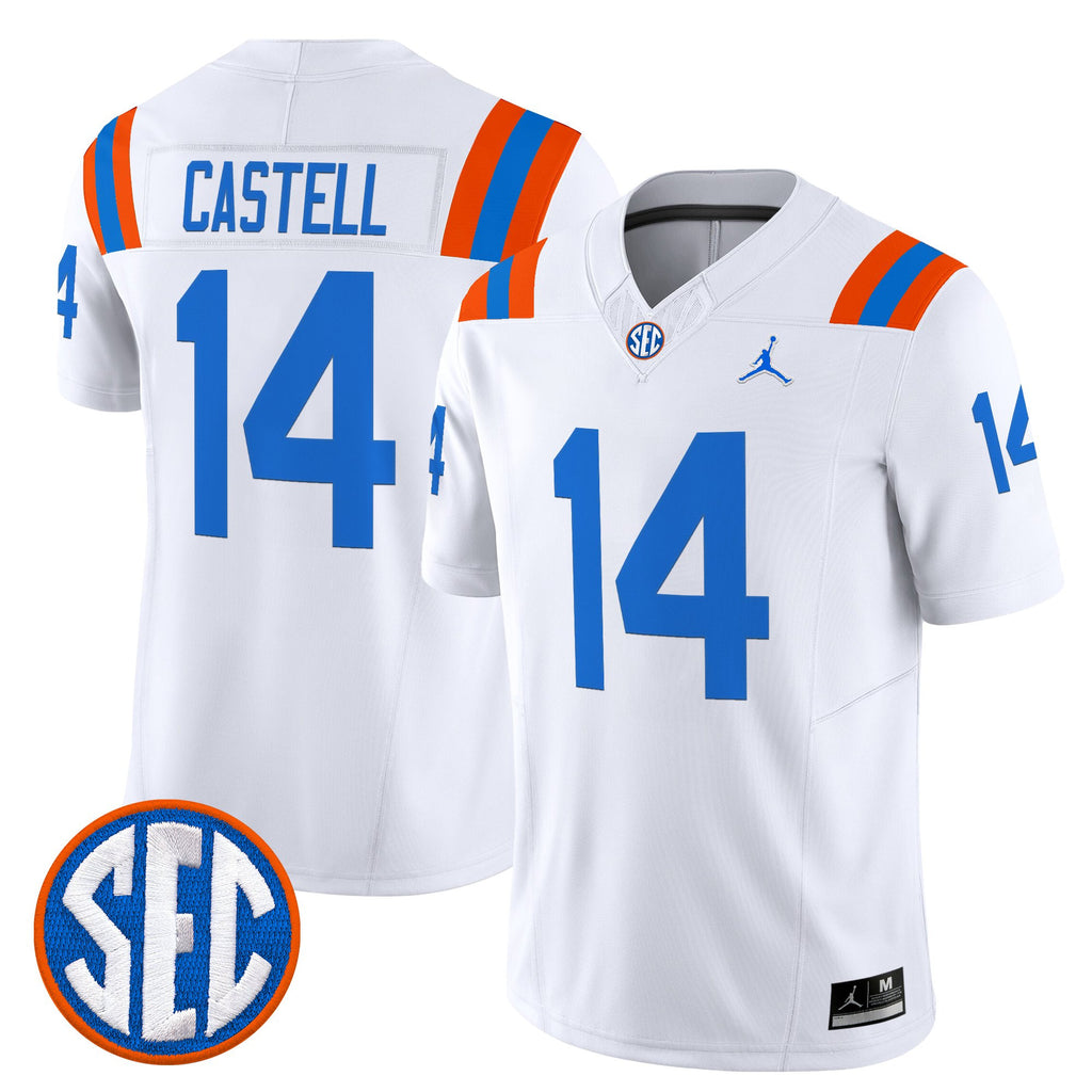 Men's Florida Gators '1960s Throwback' Vapor Limited Jersey - All Stitched