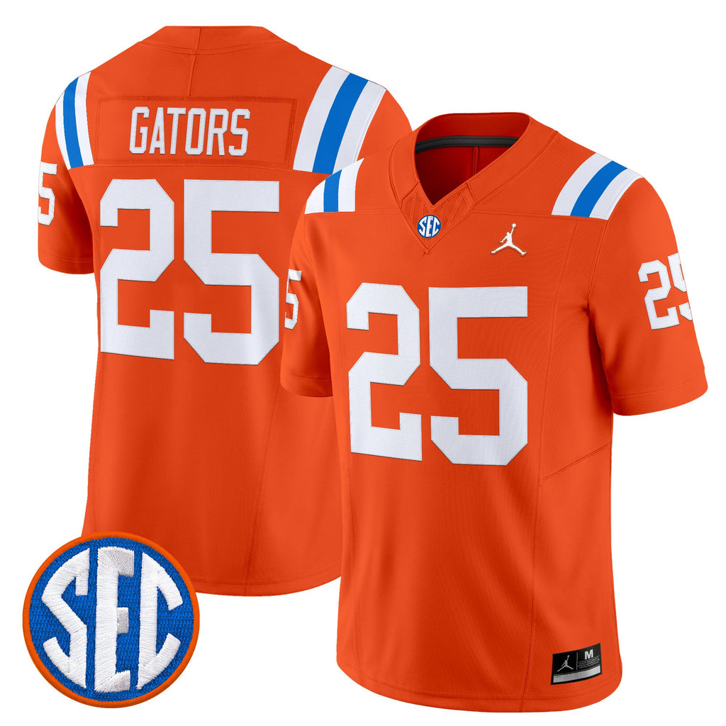Men's Florida Gators '1960s Throwback' Vapor Limited Jersey - All Stitched