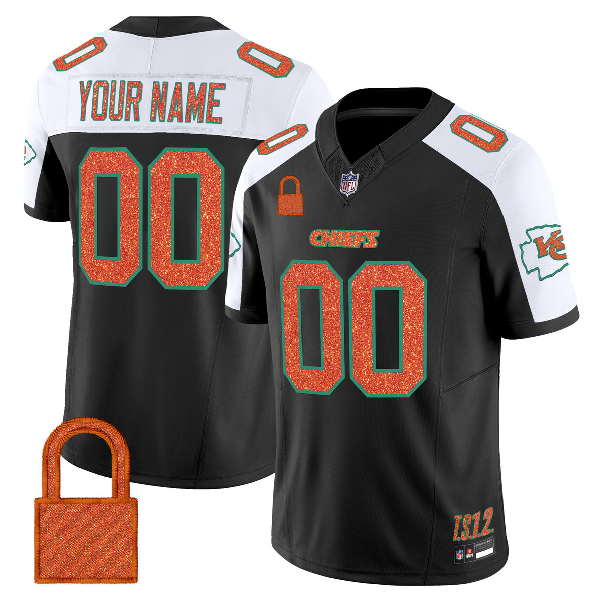 Kansas City Chiefs 'Taylor Swift - TS12 - The Life of a Showgirl' Vapor Limited Custom Jersey - All Stitched