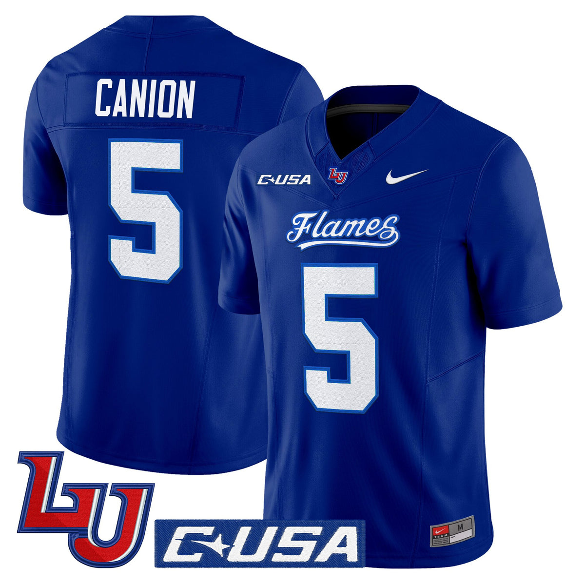 Men's Liberty Flames 2025 Vapor Limited Jersey - All Stitched