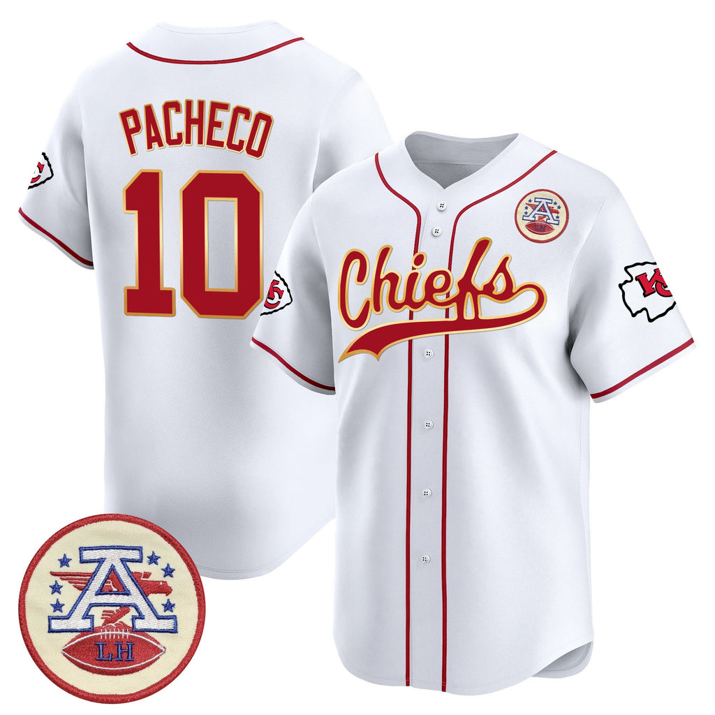 Men's Kansas City Chiefs 2025 Vapor Baseball Jersey - All Stitched