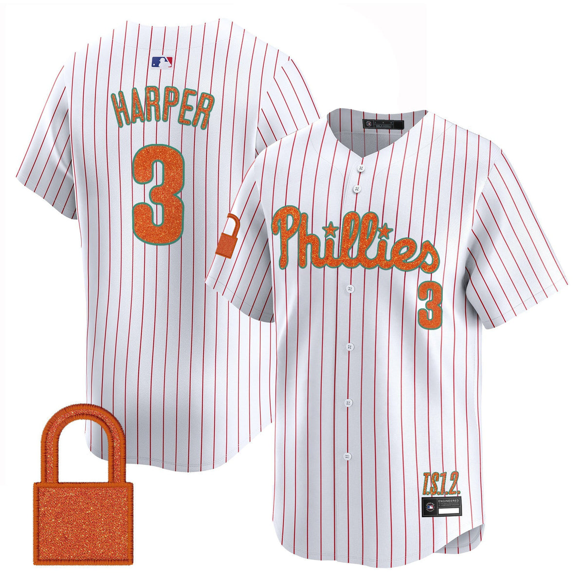 Men's Philadelphia Phillies 'Taylor Swift - TS12 - The Life of a Showgirl' Vapor Premier Limited Jersey - All Stitched
