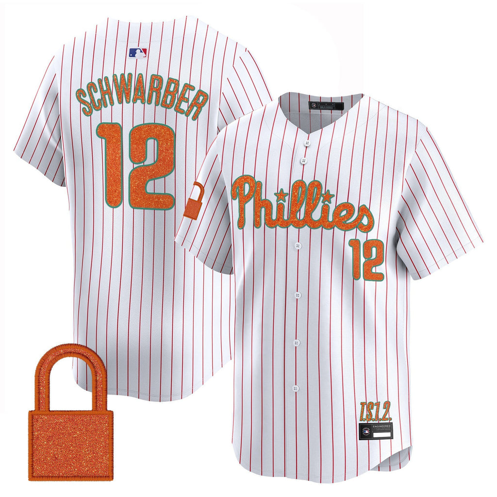 Men's Philadelphia Phillies 'Taylor Swift - TS12 - The Life of a Showgirl' Vapor Premier Limited Jersey - All Stitched