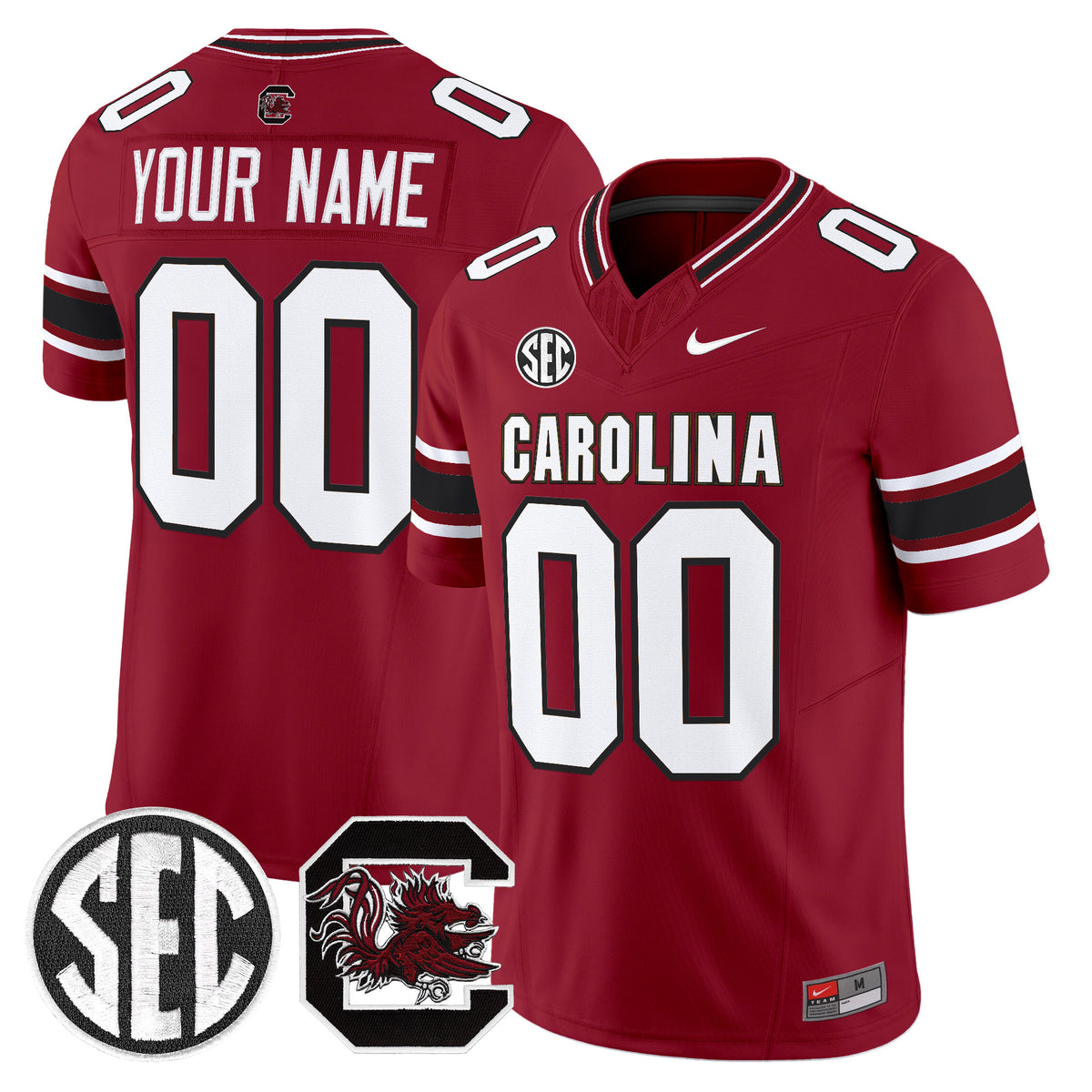 South Carolina Gamecocks 'Rebrand 2026' Vapor Limited Custom Jersey - All Stitched