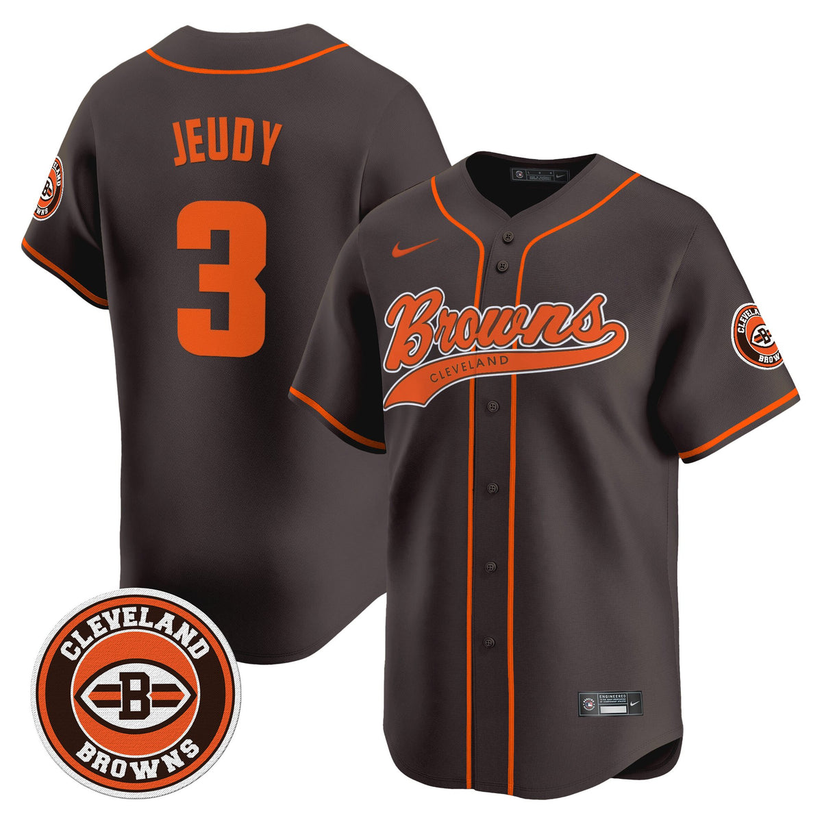 Men's Cleveland Browns 2025 Vapor Premier Limited Jersey - All Stitched