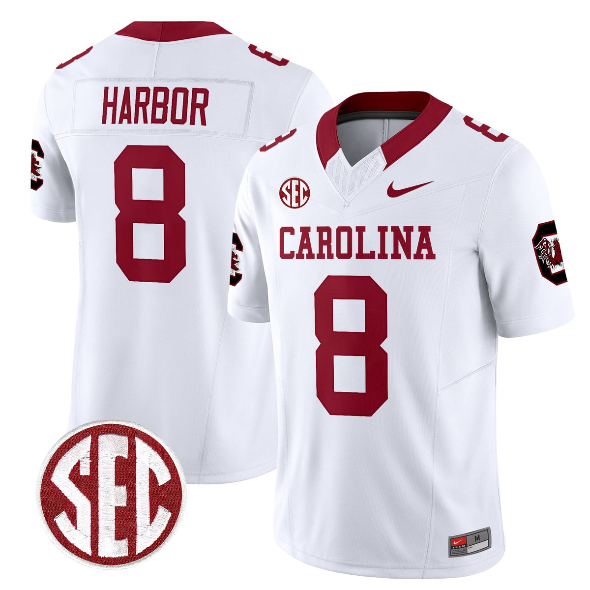 Men's South Carolina Gamecocks 1980 Throwback Vapor Limited Jersey – Rebrand 2026 – All Stitched