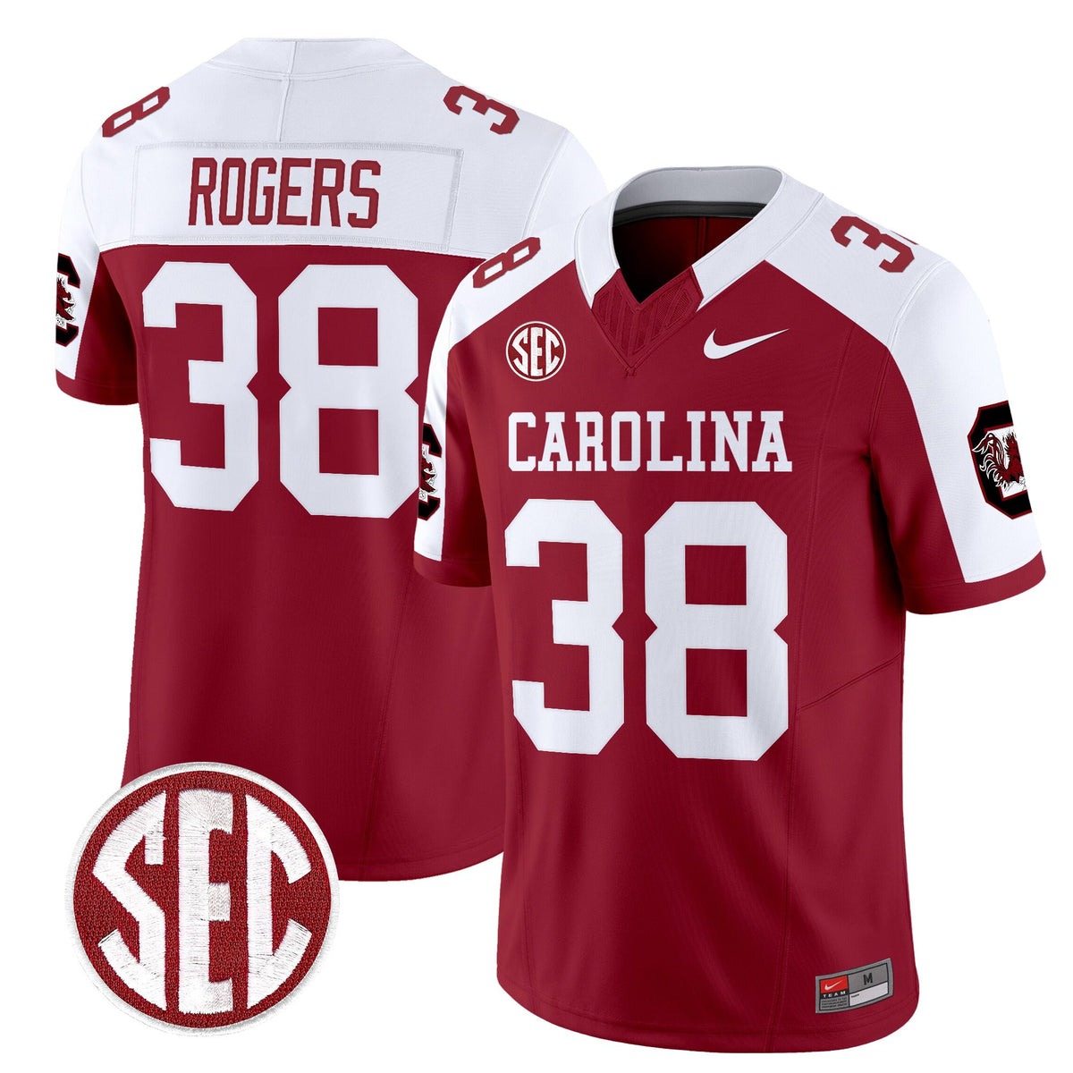 Men's South Carolina Gamecocks 1980 Throwback Vapor Limited Jersey – Rebrand 2026 – All Stitched