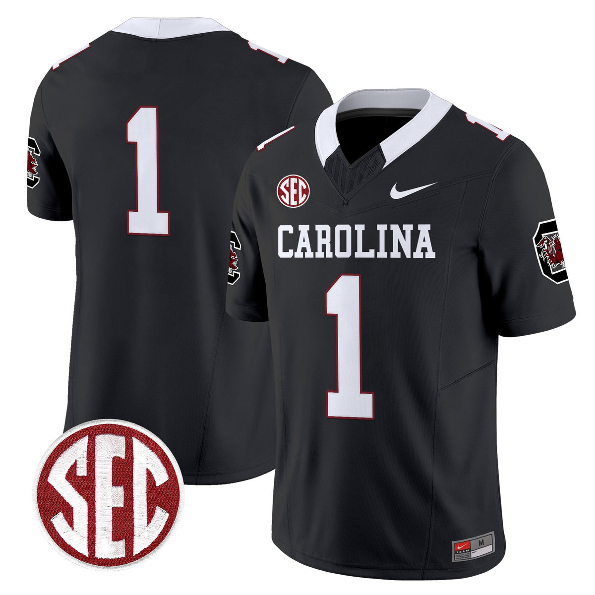 Men's South Carolina Gamecocks 1980 Throwback Vapor Limited Jersey – Rebrand 2026 – All Stitched