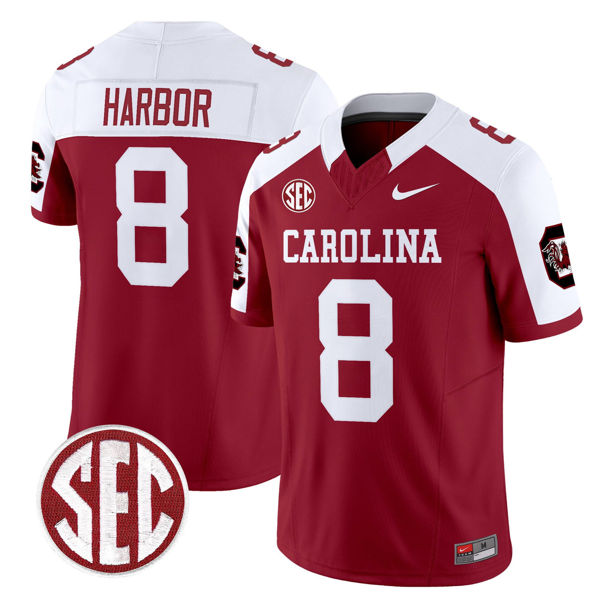 Men's South Carolina Gamecocks 1980 Throwback Vapor Limited Jersey – Rebrand 2026 – All Stitched
