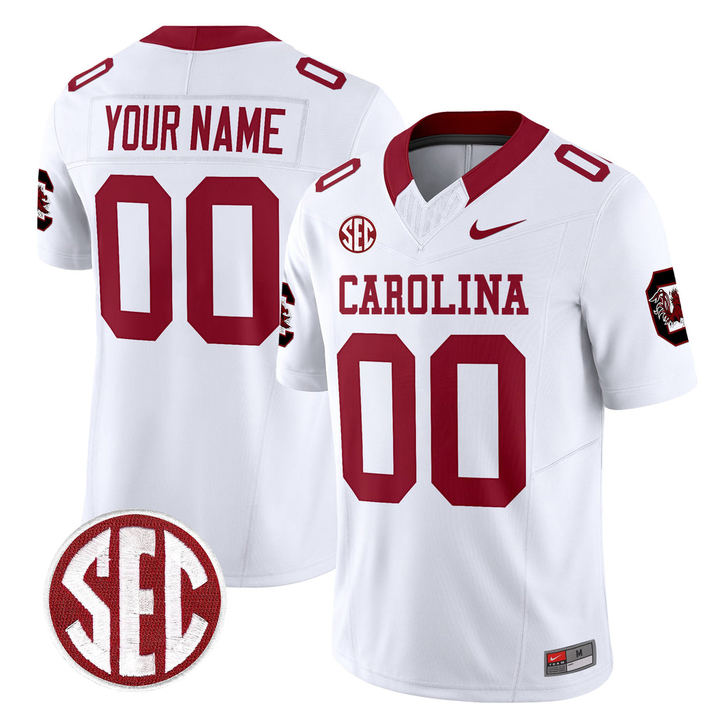 South Carolina Gamecocks 1980 Throwback Vapor Limited Custom Jersey – Rebrand 2026 – All Stitched