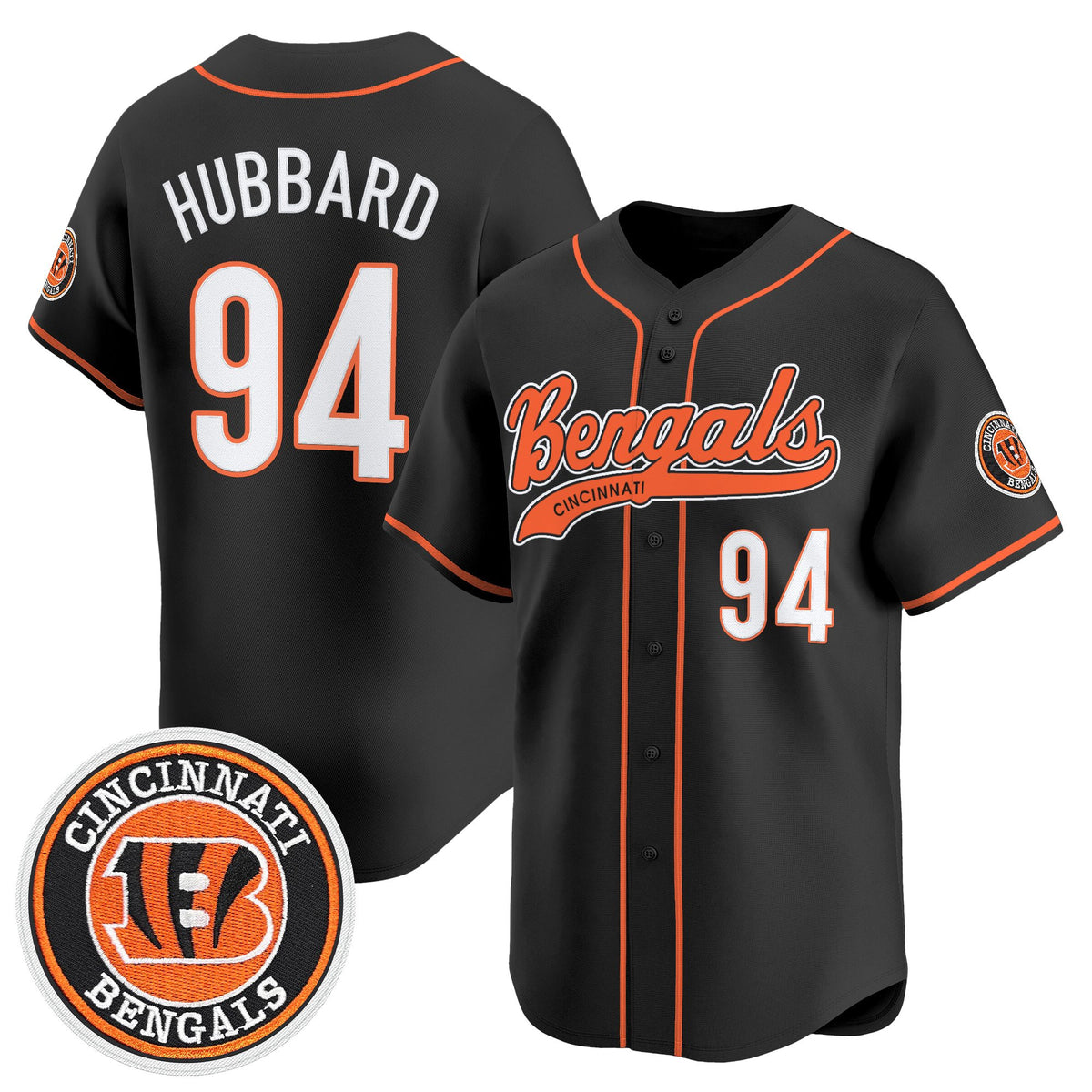 Men's Cincinnati Bengals 2025 Vapor Limited Baseball Jersey - All Stitched
