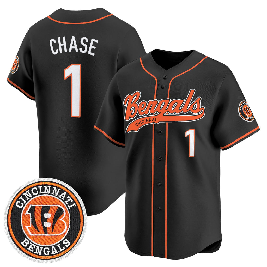 Men's Cincinnati Bengals 2025 Vapor Limited Baseball Jersey - All Stitched