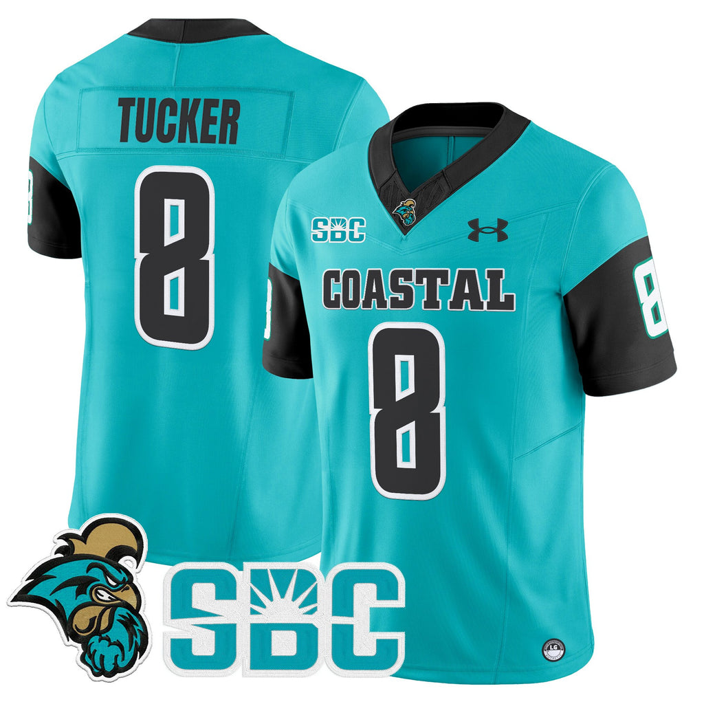 Men's Coastal Carolina Chanticleers 2025 Vapor Limited Jersey - All Stitched