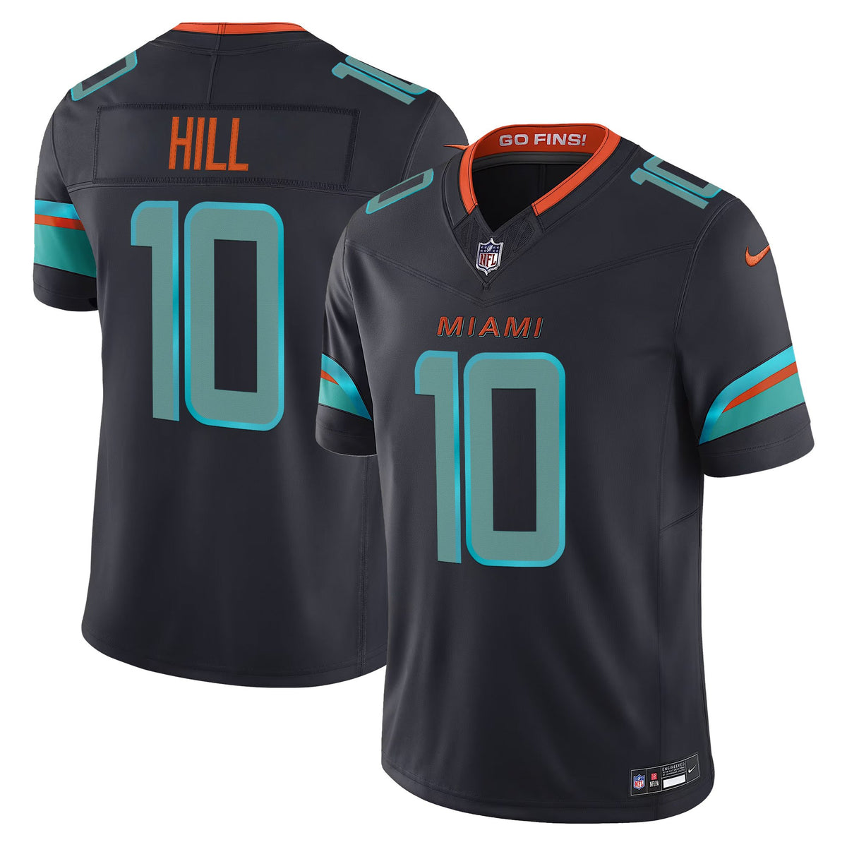 Men's Miami Dolphins 2025 "Rivalries" Vapor Limited Jersey - All Stitched