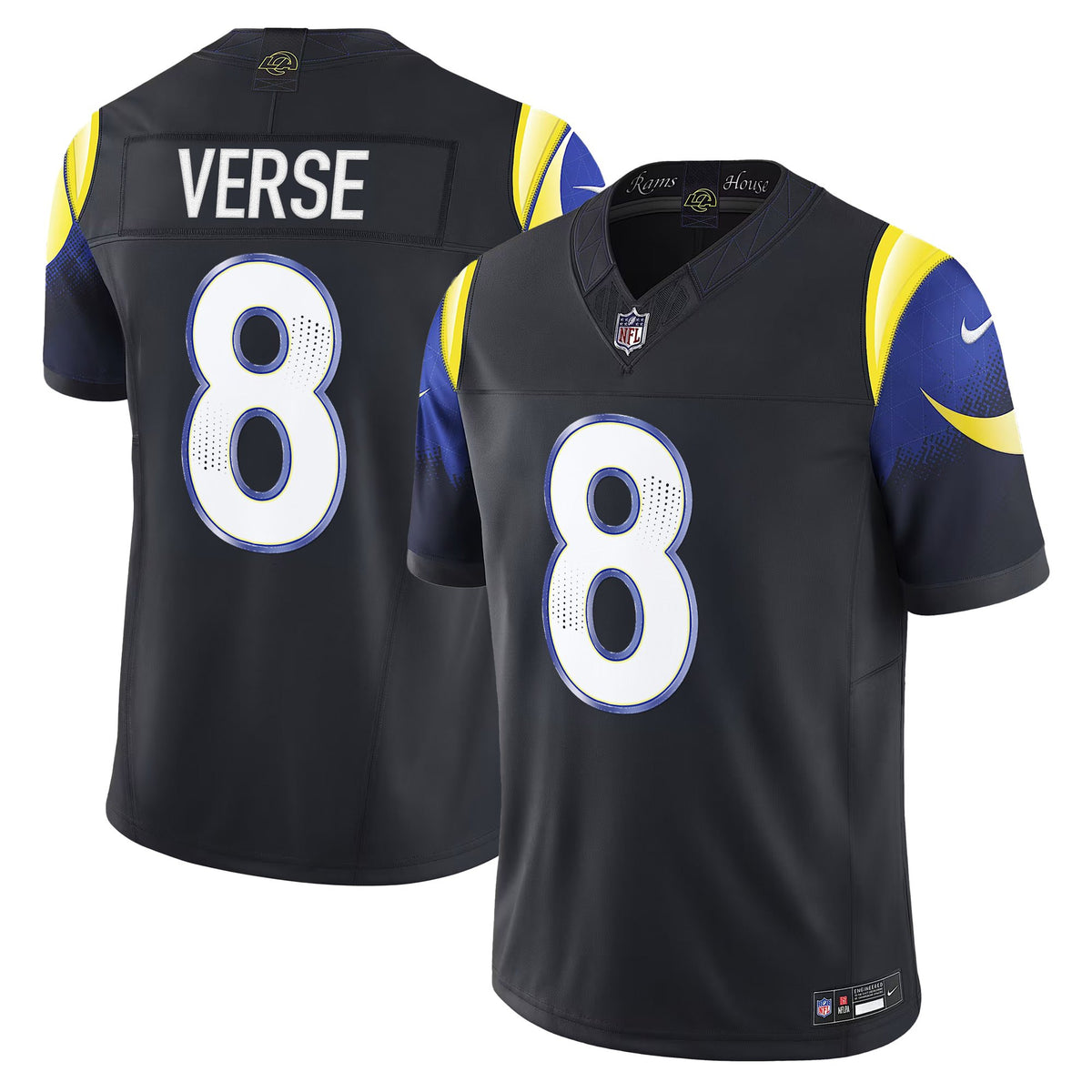 Men's Los Angeles Rams 2025 "Rivalries" Vapor Limited Jersey - All Stitched