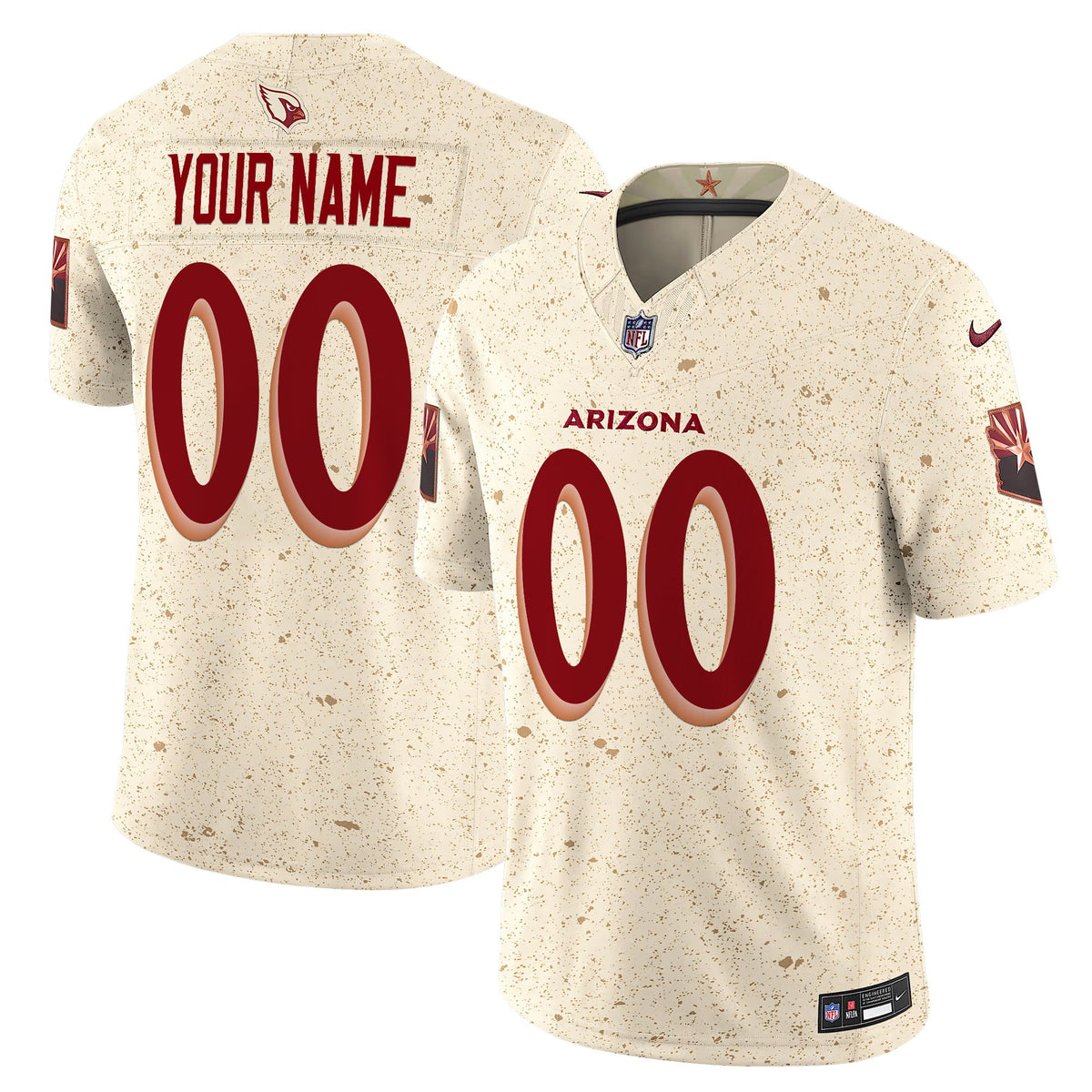 Arizona Cardinals 2025 "Rivalries" Vapor Limited Custom Jersey - All Stitched