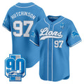 Men's Detroit Lions 2025 Vapor Baseball Jersey - All Stitched