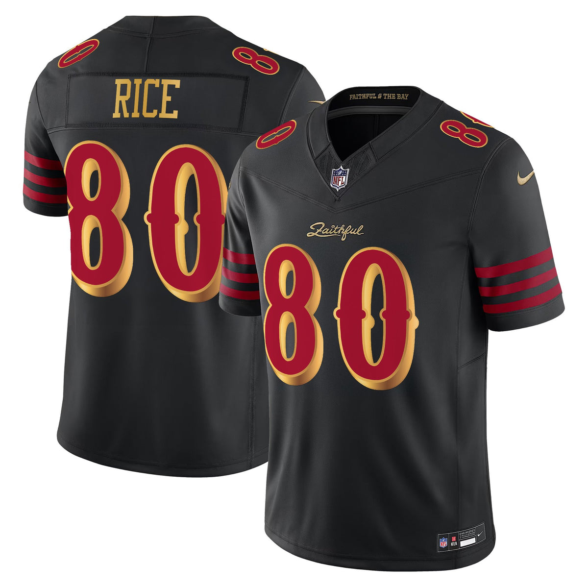 Men's San Francisco 49ers 2025 “Rivalries” Vapor Limited Jersey - All Stitched