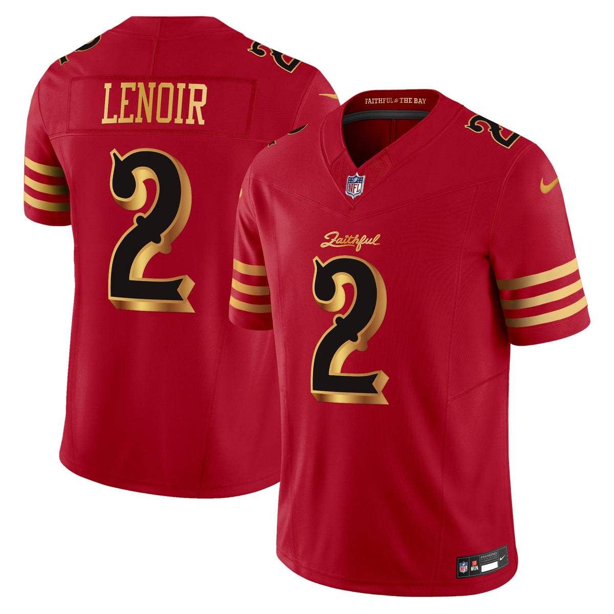Men's San Francisco 49ers 2025 “Rivalries” Vapor Limited Jersey - All Stitched