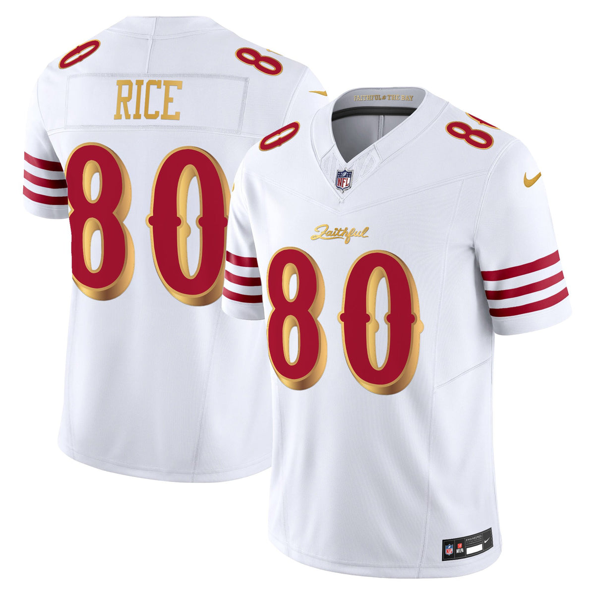 Men's San Francisco 49ers 2025 “Rivalries” Vapor Limited Jersey - All Stitched