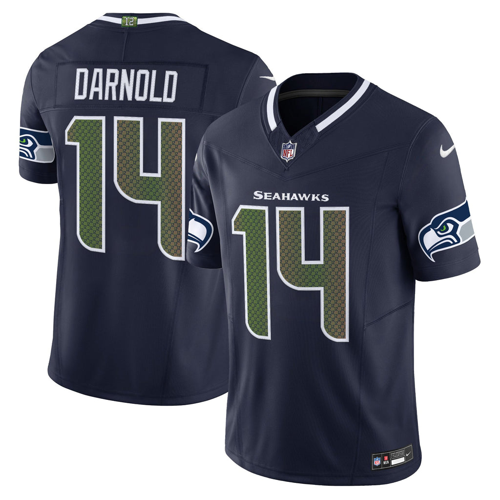 Men's Seattle Seahawks 2025 "Rivalries" Vapor Limited Jersey - All Stitched