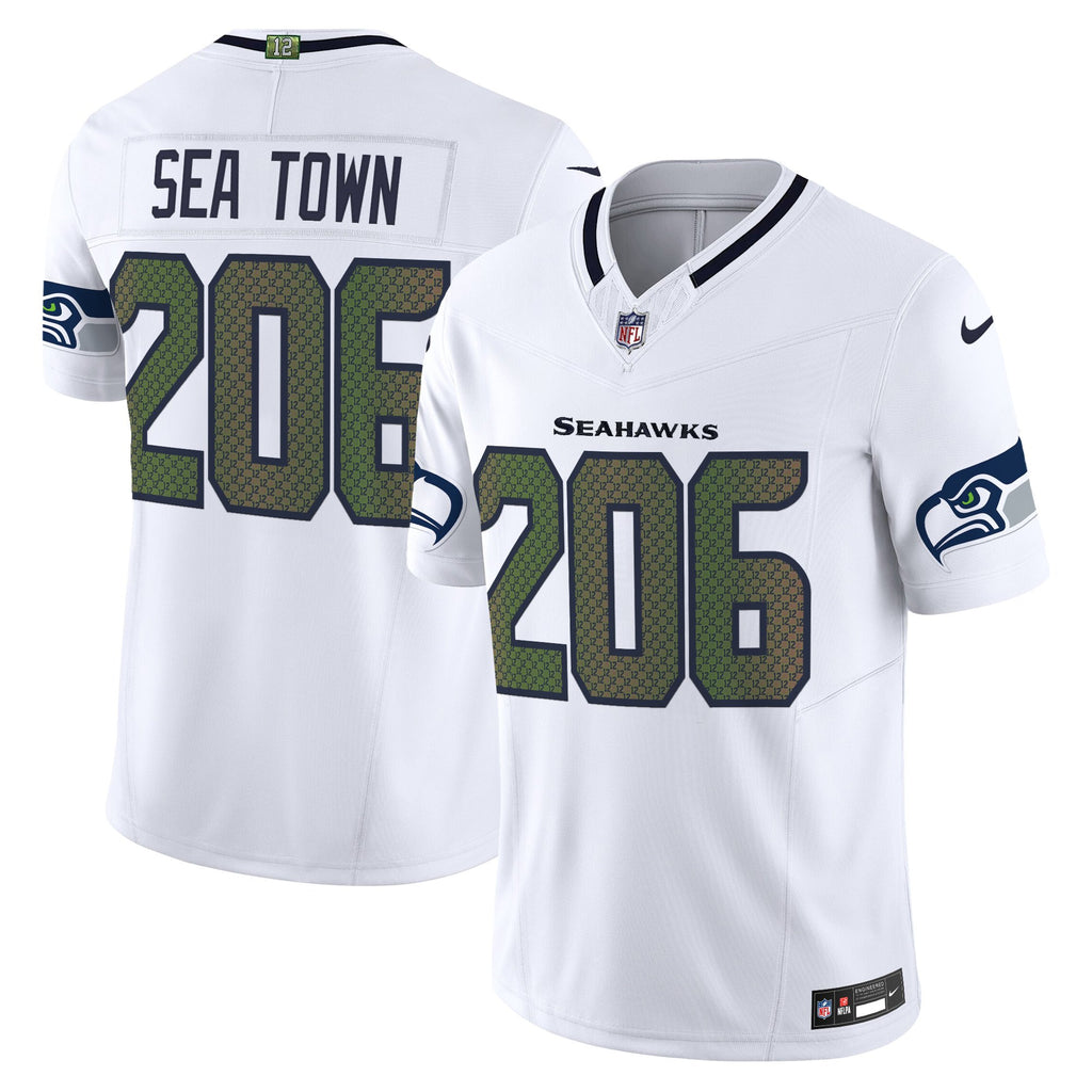 Men's Seattle Seahawks 2025 "Rivalries" Vapor Limited Jersey - All Stitched