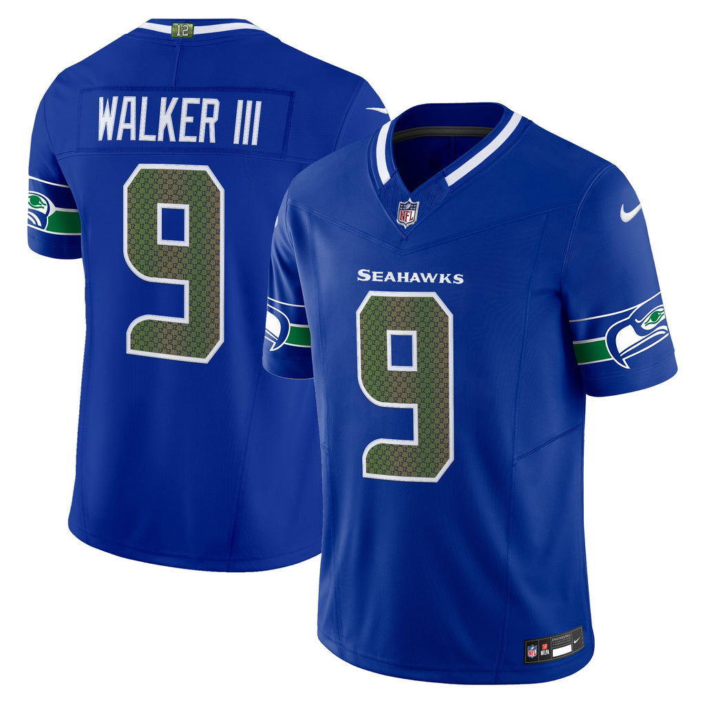 Men's Seattle Seahawks 2025 "Rivalries" Vapor Limited Jersey - All Stitched