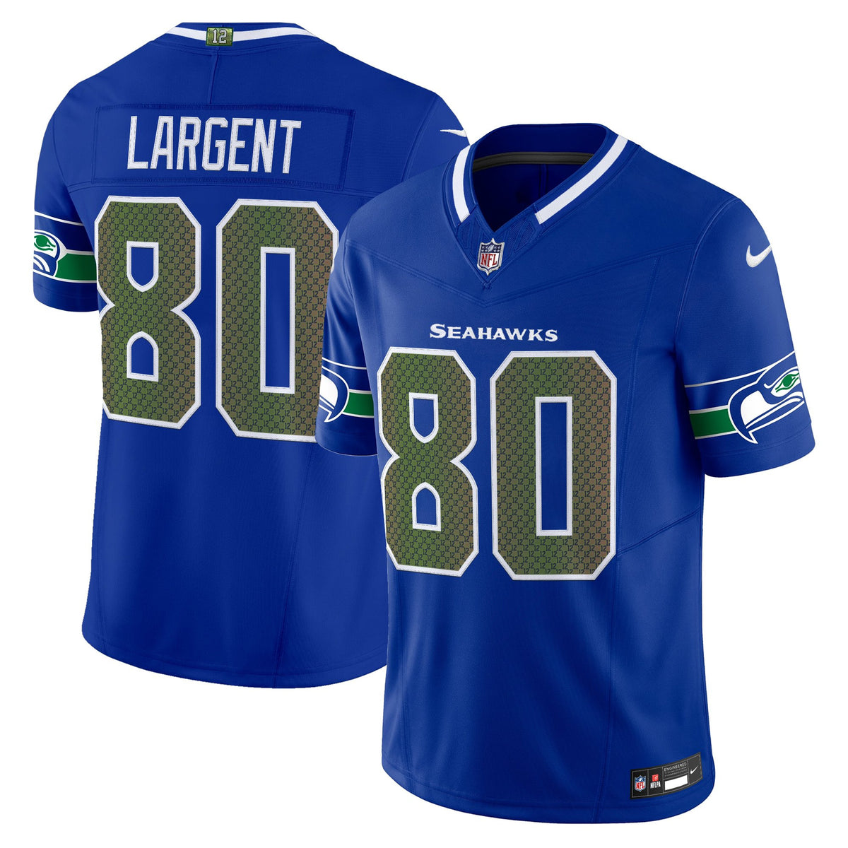 Men's Seattle Seahawks 2025 "Rivalries" Vapor Limited Jersey - All Stitched