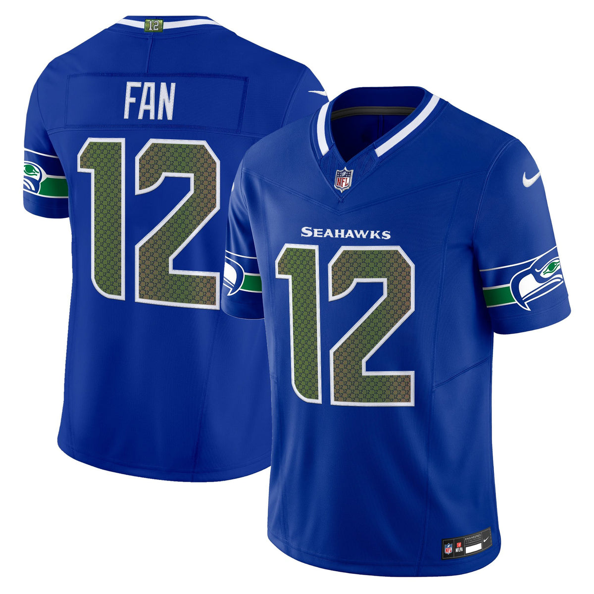 Men's Seattle Seahawks 2025 "Rivalries" Vapor Limited Jersey - All Stitched